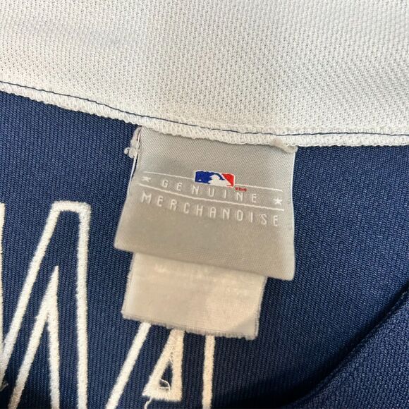 Detroit Tigers Justin Verlander Y2K Embroidered Jersey Men's Size Large Fit - Picture 7 of 7